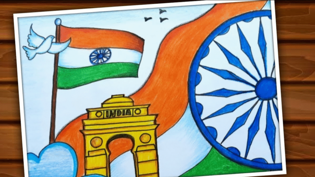 Independence Day Drawing