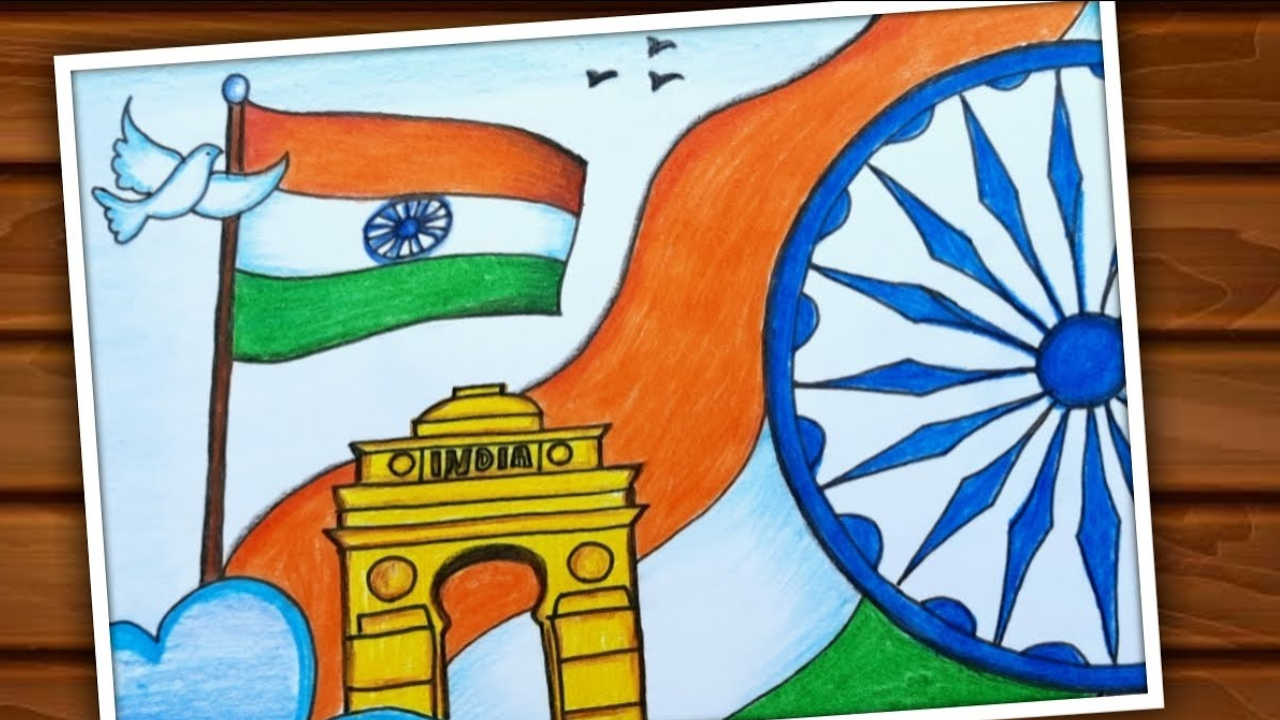 Independence Day Drawing