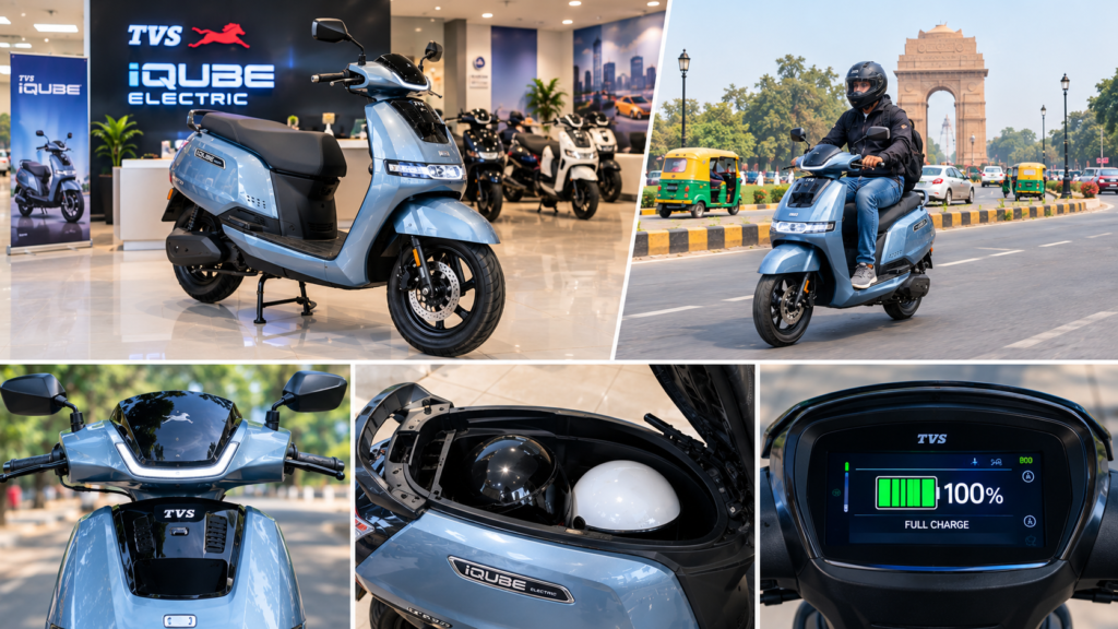 TVS iQube Electric bike and Scooty